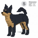 Jekca - Chihuahua 01S-M02 - Lego - Sculpture - Construction - 4D - Brick Animals - Toys