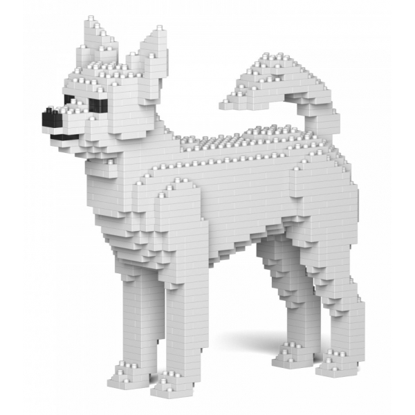 Jekca - Chihuahua 01S-M03 - Lego - Sculpture - Construction - 4D - Brick Animals - Toys