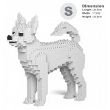 Jekca - Chihuahua 01S-M03 - Lego - Scultura - Costruzione - 4D - Animali di Mattoncini - Toys