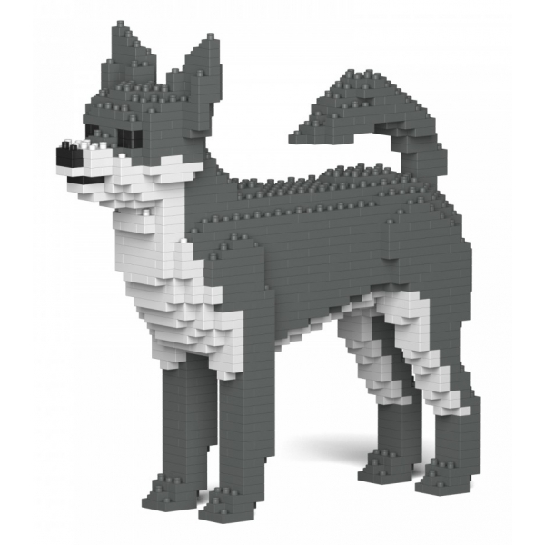 Jekca - Chihuahua 01S-M04 - Lego - Sculpture - Construction - 4D - Brick Animals - Toys