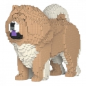 Jekca - Chow Chow 02S-M01 - Lego - Sculpture - Construction - 4D - Brick Animals - Toys