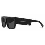 Dolce & Gabbana - Occhiale da Sole DNA - Nero Grigio Scuro - Dolce & Gabbana Eyewear