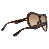 Dolce & Gabbana - DNA Sunglasses - Havana Light Orange - Dolce & Gabbana Eyewear