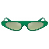 Dolce & Gabbana - Re-Edition Sunglasses - Green - Dolce & Gabbana Eyewear