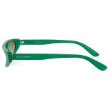 Dolce & Gabbana - Re-Edition Sunglasses - Green - Dolce & Gabbana Eyewear