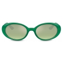 Dolce & Gabbana - Re-Edition Sunglasses - Green - Dolce & Gabbana Eyewear