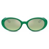 Dolce & Gabbana - Re-Edition Sunglasses - Green - Dolce & Gabbana Eyewear