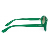 Dolce & Gabbana - Re-Edition Sunglasses - Green - Dolce & Gabbana Eyewear