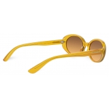 Dolce & Gabbana - Re-Edition Sunglasses - Yellow - Dolce & Gabbana Eyewear