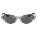 Dolce & Gabbana - Sporty Sunglasses - Metallic Grey Dark Grey- Dolce & Gabbana Eyewear