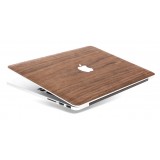 Woodcessories - Walnut / MacBook Skin Cover - MacBook 13 Pro Retina - Eco Skin - Apple Logo - Wooden MacBook Cover