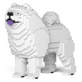 Jekca - Chow Chow 01S-M03 - Lego - Sculpture - Construction - 4D - Brick Animals - Toys