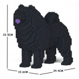 Jekca - Chow Chow 01S-M02 - Lego - Sculpture - Construction - 4D - Brick Animals - Toys