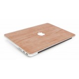 Woodcessories - Cherry / MacBook Skin Cover - MacBook 13 Pro Retina - Eco Skin - Apple Logo - Wooden MacBook Cover
