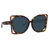 Linda Farrow - Astra Cat Eye Sunglasses in Tortoiseshell - LFL1357C2SUN - Linda Farrow Eyewear