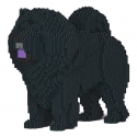 Jekca - Chow Chow 02S-M03 - Lego - Sculpture - Construction - 4D - Brick Animals - Toys