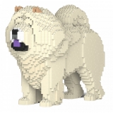 Jekca - Chow Chow 02S-M04 - Lego - Scultura - Costruzione - 4D - Animali di Mattoncini - Toys