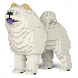 Jekca - Chow Chow 01S-M04 - Lego - Scultura - Costruzione - 4D - Animali di Mattoncini - Toys