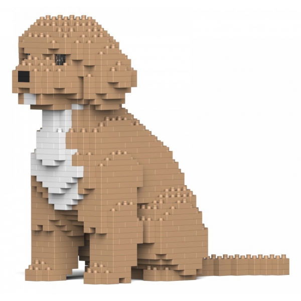 Jekca - Cockapoo 01S-M01 - Lego - Sculpture - Construction - 4D - Brick Animals - Toys