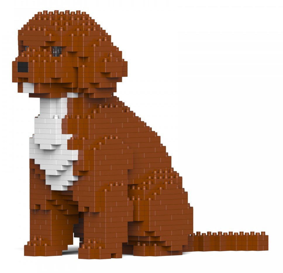 Jekca - Cockapoo 01S-M02 - Lego - Sculpture - Construction - 4D