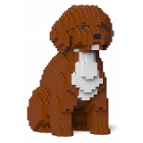 Jekca - Cockapoo 01S-M02 - Lego - Sculpture - Construction - 4D - Brick Animals - Toys