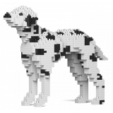 Jekca - Dalmatian 01S-M01 - Lego - Sculpture - Construction - 4D - Brick Animals - Toys