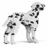 Jekca - Dalmatian 01S-M01 - Lego - Sculpture - Construction - 4D - Brick Animals - Toys