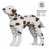 Jekca - Dalmatian 01S-M02 - Lego - Scultura - Costruzione - 4D - Animali di Mattoncini - Toys