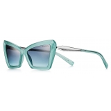 Tiffany & Co. - Cat Eye Sunglasses - Blue Opal Tiffany Blue® - Tiffany Sunglasses Collection - Tiffany & Co. Eyewear