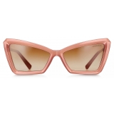 Tiffany & Co. - Occhiale da Sole Cat Eye - Oro Opale Giallo - Collezione Tiffany Sunglasses - Tiffany & Co. Eyewear