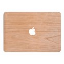 Woodcessories - Cherry / MacBook Skin Cover - MacBook 13 Pro Touchbar - Eco Skin - Apple Logo - Wooden MacBook Cover