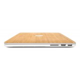 Woodcessories - Bamboo / MacBook Skin Cover - MacBook 13 Pro Touchbar - Eco Skin - Apple Logo - Wooden MacBook Cover