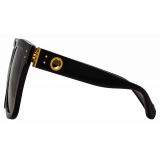 Linda Farrow - Occhiali da Sole Quadrati The Freya in Nero - LFL1175C1SUN - Linda Farrow Eyewear