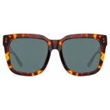 Linda Farrow - The Freya Square Sunglasses in Tortoiseshell - LFL1175C5SUN - Linda Farrow Eyewear