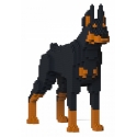 Jekca - Doberman Pinscher 01S-M01 - Lego - Sculpture - Construction - 4D - Brick Animals - Toys