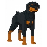 Jekca - Doberman Pinscher 01S-M01 - Lego - Scultura - Costruzione - 4D - Animali di Mattoncini - Toys