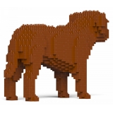 Jekca - Dogue De Bordeaux 01S - Lego - Sculpture - Construction - 4D - Brick Animals - Toys