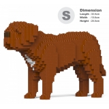 Jekca - Dogue De Bordeaux 01S - Lego - Sculpture - Construction - 4D - Brick Animals - Toys