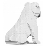 Jekca - English Bulldog 4-in-1 Pack 01S-M02 - Lego - Scultura - Costruzione - 4D - Animali di Mattoncini - Toys