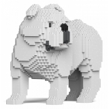 Jekca - English Bulldog 4-in-1 Pack 01S-M02 - Lego - Scultura - Costruzione - 4D - Animali di Mattoncini - Toys