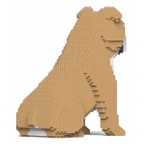 Jekca - English Bulldog 4-in-1 Pack 01S-M03 - Lego - Sculpture - Construction - 4D - Brick Animals - Toys