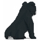 Jekca - English Bulldog 4-in-1 Pack 01S-M04 - Lego - Scultura - Costruzione - 4D - Animali di Mattoncini - Toys