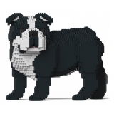 Jekca - English Bulldog 4-in-1 Pack 01S-M04 - Lego - Scultura - Costruzione - 4D - Animali di Mattoncini - Toys