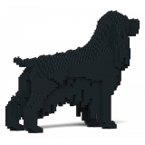 Jekca - English Cocker Spaniel 01S-M02 - Lego - Sculpture - Construction - 4D - Brick Animals - Toys