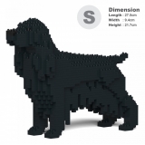 Jekca - English Cocker Spaniel 01S-M02 - Lego - Sculpture - Construction - 4D - Brick Animals - Toys