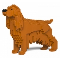 Jekca - English Cocker Spaniel 01S-M03 - Lego - Sculpture - Construction - 4D - Brick Animals - Toys