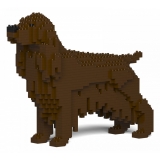 Jekca - English Cocker Spaniel 01S-M04 - Lego - Sculpture - Construction - 4D - Brick Animals - Toys