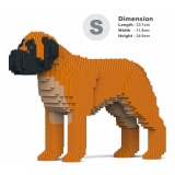 Jekca - English Mastiff 01S-M02 - Lego - Sculpture - Construction - 4D - Brick Animals - Toys