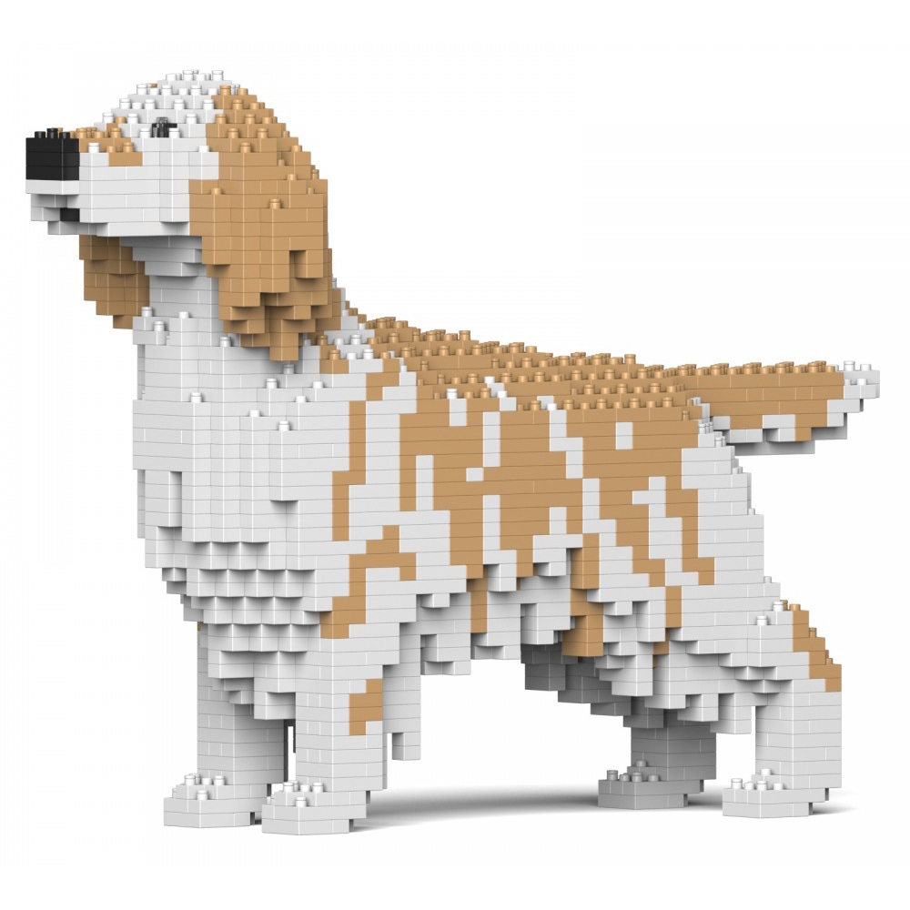 Jekca - Beagle - Dog - 01S - Lego - Sculpture - Construction - 4D - Brick  Animals - Toys - Avvenice