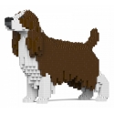 Jekca - English Springer Spaniel 01S-M03 - Lego - Sculpture - Construction - 4D - Brick Animals - Toys